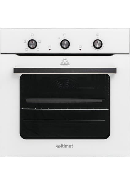 İtimat 6020 Turbofan Beyaz Ankastre Fırın 70LT