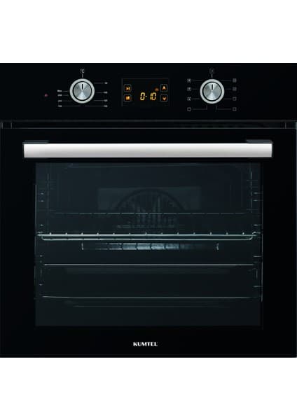 Kumtel Digital Siyah Ankastre Fırın 8 Prog. B66 - Sf2 (Ddt) 6