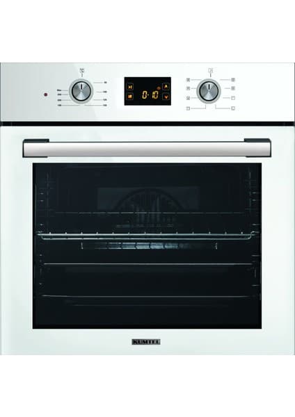 Kumtel Digital Beyaz Ankastre Fırın 8 Programlı B66 - Sf2 (Ddt)