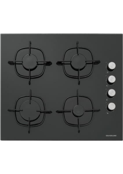 Silverline CS5335B02 60 CM Ankastre Ocak Siyah 4