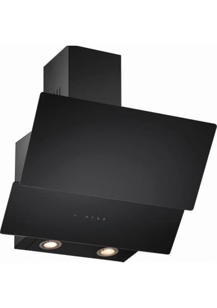 Eminçelik Ec-Ch 1454 Rc B60 2 Camlı Siyah Davlumbaz (Uzaktan Kumandalı)