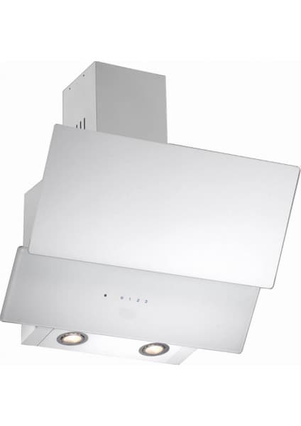 Eminçelik Ec-Ch 1454 Rc W60 2 Camlı Beyaz Davlumbaz (Uzaktan Kumandalı)