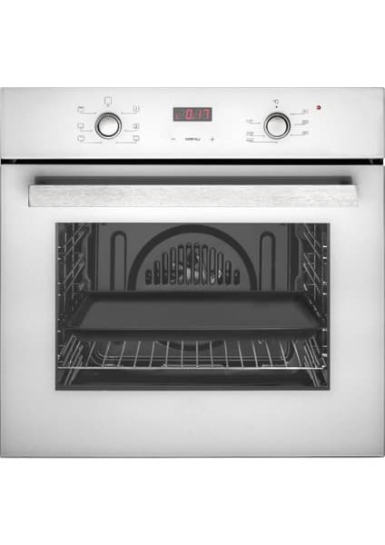 Eminçelik Ec-Ao 2163 W60 66 Lt. 6 Programlı Beyaz Ankastre Fırın