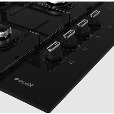 Arçelik Ocd D 651-1 Eks Gazlı Cam Tablalı Ocak 4