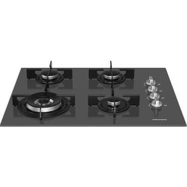 Grundig Gıgl 622410 gr Woklu Ankastre Cam Ocak Gri 2