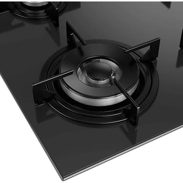 Grundig Gıgl 622410 gr Woklu Ankastre Cam Ocak Gri 4