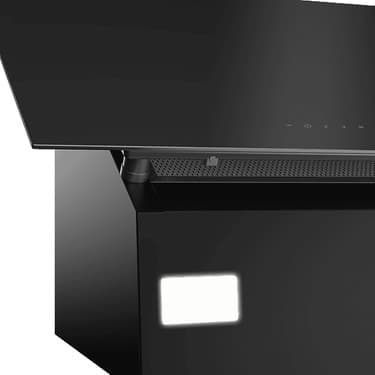 Grundig Gdsp 2474 Bb Yatay Cam Duvar Tipi Davlumbaz Siyah 2