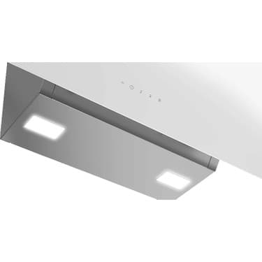 Grundig Gdsp 2474 Bw 60CM Yatay Cam Davlumbaz Beyaz 4