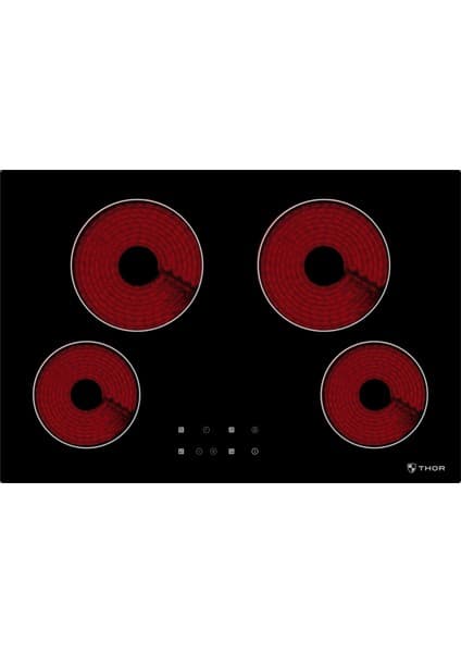 thor Teka Thor Kbc 64200 Tcs Bk Ankastre Elektirkli 64 cm Cam Ocak (Teka Türkiye Garantili)