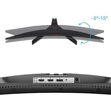 Koorui 27" 27E6QC 27" 144Hz 1ms Va Qhd (Hdmı, Displayport) Curved Monitör 6