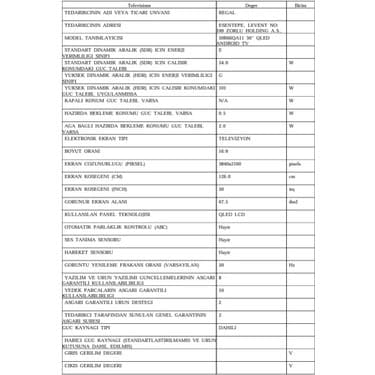 Regal 50R66QA11 50" 127 Ekran Uydu Alıcılı 4K Ultra HD Smart LED TV 5