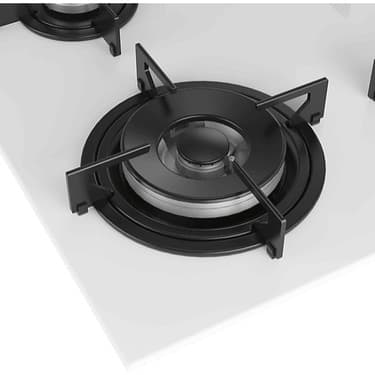 Grundig Grundıg Gıgl 622410 W Woklu Ankastre Cam Ocak Beyaz 4