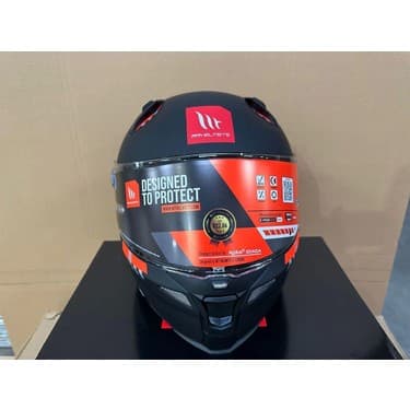 Mt Helmets Kask Revenge 2 S A1 Mat Siyah 4