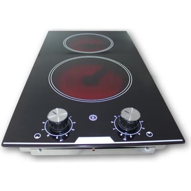 Alveus 2'li Vitroseramik Ankastre Elektrikli Domino Ocak 2