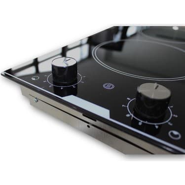 Alveus 2'li Vitroseramik Ankastre Elektrikli Domino Ocak 3