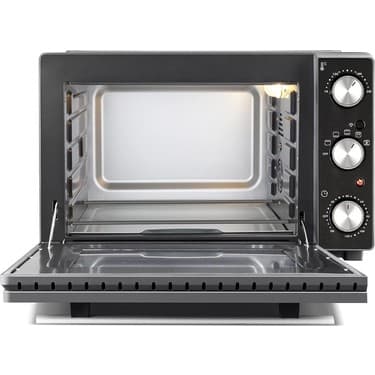 Caso Tasarım Fırın, 32 Litre Pişirme Alanı, 4 Çekmece, 70 – 230°C, Pizza Taşı Dahil, 5 Kat Fonksiyon: Sıcak Hava, Motorlu Döner Şiş 2