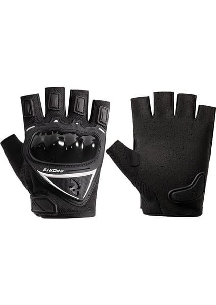 Jiuyue Açık Hava Sporları Yarım Parmak Eldiven - Bisiklet ve Motosiklet İçin 5