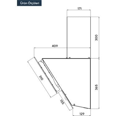 Kumtel DA6-830 Davlumbaz 3