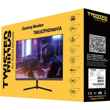 Twisted Minds Twısted Mınds 32" TM32CFHD180VA Fhd 180HZ 1ms HDMI Dp HDR10 R1500 Kavisli Rgb Gamıng Monitör 5
