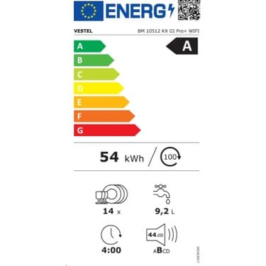 Vestel BM 10512 KX GI Pro + WIFI Bulaşık Makinesi 5