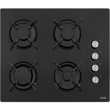 Vestel Eğik Siyah Cam Ekonomik Set 1 - Ankastre Fırın, Ocak ve Davlumbaz 3