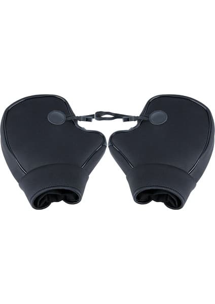 Gahome Kış Motosiklet Gidon Eldivenler Rüzgar - Siyah (Yurt Dışından)