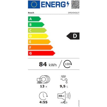 Bosch SMS4EKI62T C Enerji Sınıfı 6 Programlı 13 Kişilik Bulaşık Makinesi 6