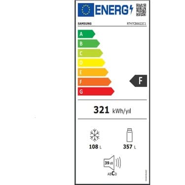 Samsung RT47CB6622C1TR Çift Kapılı No Frost Beyaz Buzdolabı 6