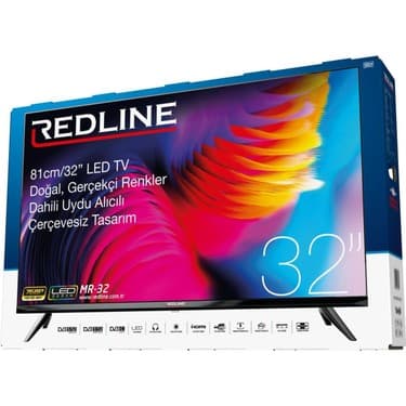 Redline MR-32 32" 81 Ekran Uydu Alıcılı HD Ready LED TV 4