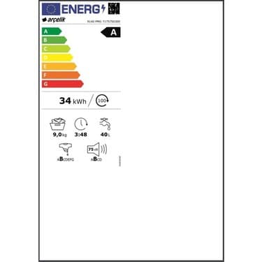 Arçelik 9140 Pmg Çamaşır Makinesi 5