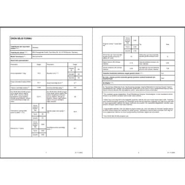 Siemens WA12LPH0TR 1200 Devir 10 kg Çamaşır Makinesi 5