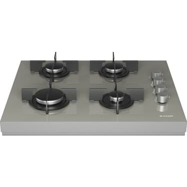 Arçelik Stoc 828 G Set Üstü Ocak 4 Gözlü Cam Yüzey 60 cm Gri 2