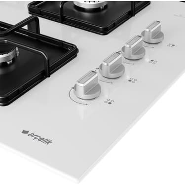 Arçelik Ocd K 651 Eb Gazlı Cam Tablalı Ocak 3