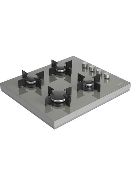 Arçelik Stoc 828 G Set Üstü Ocak 4 Gözlü Cam Yüzey 60 cm Gri