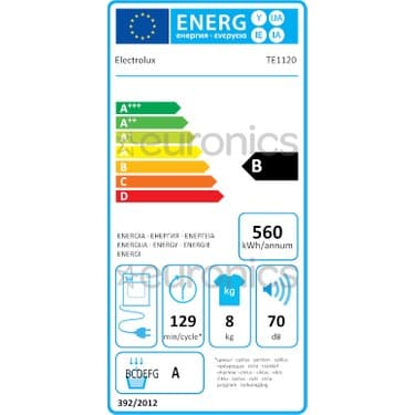 Electrolux Professional Mypro TE1120 - 8 Kg. Yarı Endüstriyel Kurutma Makinesi 5