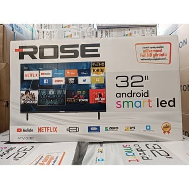 Rose ATV-332 32" 81 Ekran Dahili Uydu Alıcılı HD Ready Smart LED TV 6