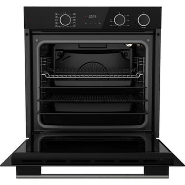 Ferre XE64CS Steamart&fryart Serisi Buharlı Pişirme Siyah Ankastre Fırın (0+10 Konum) 3