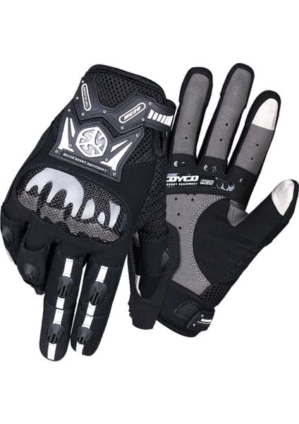 Ebakbak Carbon Fiber Koruma Motosiklet Eldiveni - Telefon Dokunmatik, Aşınmaya Dirençli