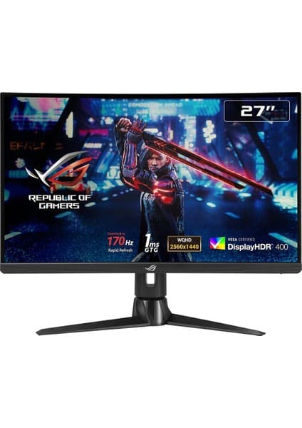 Asus Rog Strix XG27AQV 27 inç 170Hz 1ms WQHD Adaptive Sync Fast IPS Gaming Monitör