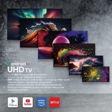 Conti CT32AN100H 32" 81 Ekran Uydu Alıcılı HD Ready Smart LED TV 3