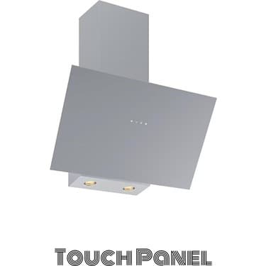 Silverline Luno Ankastre Gri Cam Set (Turbo Fırın-Dokunmatik Davlumbaz ) 4