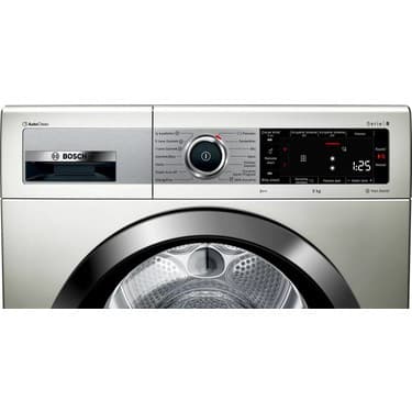 Bosch WTX87K8XTR  9 Kg Isı Pompalı Kurutma Makinesi 2