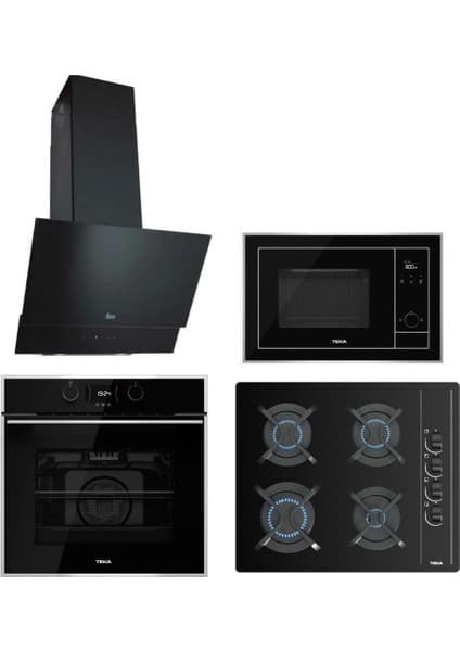 Teka Siyah Ankastre Set ( Atv 60 -Gbc 64002-HLB 840 Ss Bk-Ml 820 Bıs )