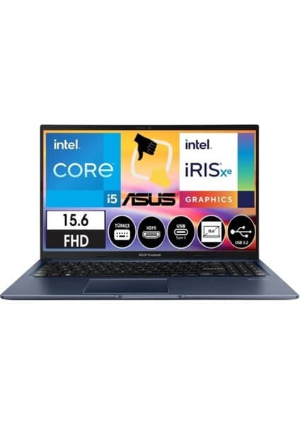 Asus Vivobook 15 X1502ZA-EJ1644 Intel Core I5 1235U 16GB 1tb SSD Freedos 15.6\