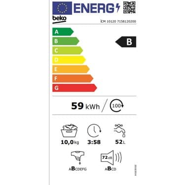 Beko cm 10120 Çamaşır Makinesi 4