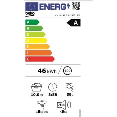 Beko cm 10142 B Çamaşır Makinesi 5