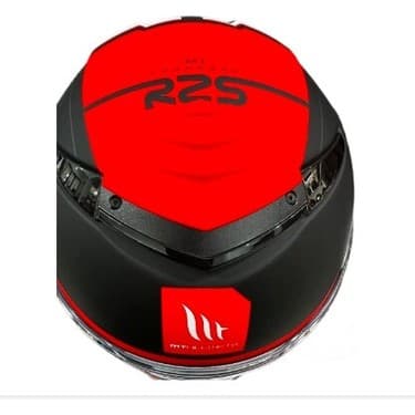 MT Thunder 4 Sv R25 B5 Şeffaf Vizör Kask Kırmızı Mat Siyah 4