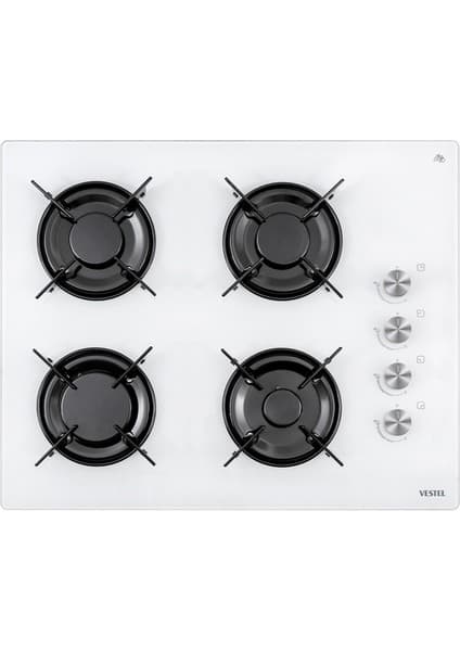 Vestel AO-65104 B-Dg-T 65 cm 4 Gözü Gazlı Ankastre Ocak 7
