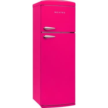 Vestel Retro SC32001 Pembe Statik Buzdolabı 2