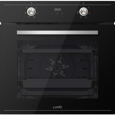 Luno Ankastre Siyah Set ( 3420B Davlumbaz 6502B Fırın CS5335B Ocak ) 2